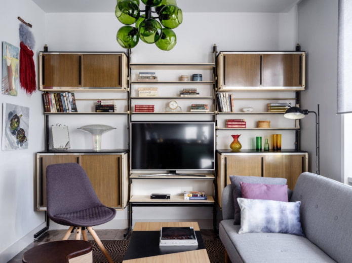a diferença entre um interior vintage e um retrô