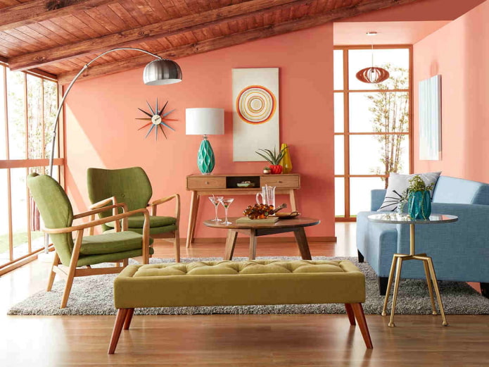 decoração estilo retrô