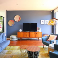 Design de interiores em estilo retrô 4