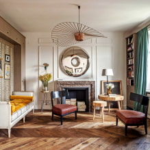 Design de interiores em estilo retrô 3