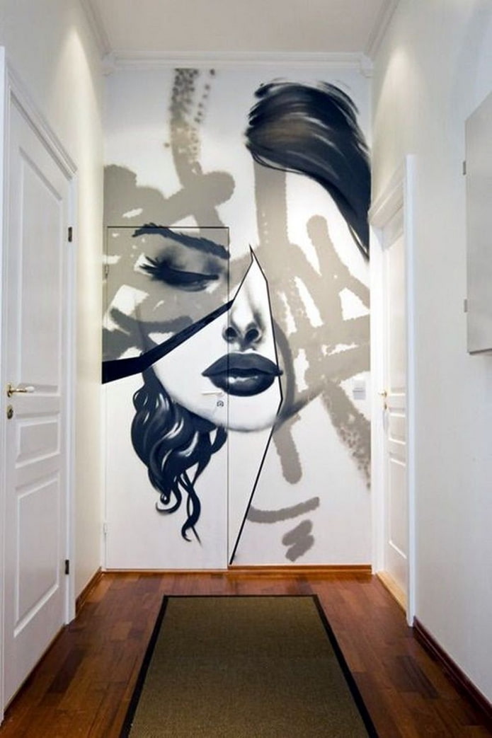 pintura na parede
