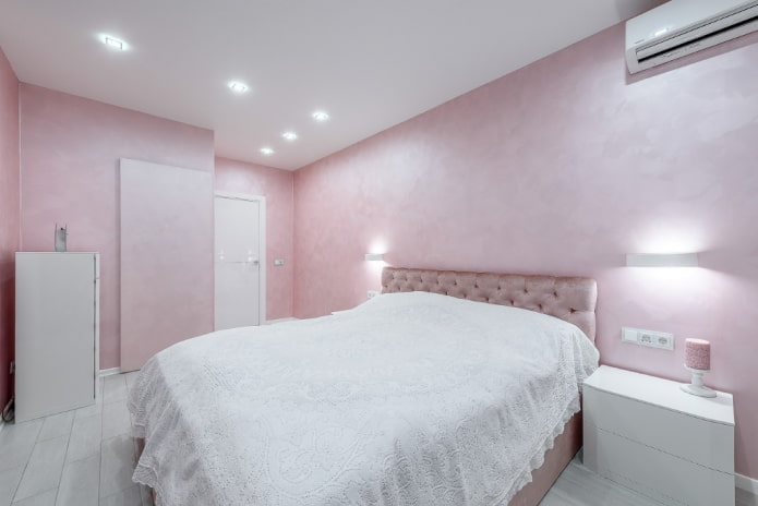 decoração de quarto em tons de rosa