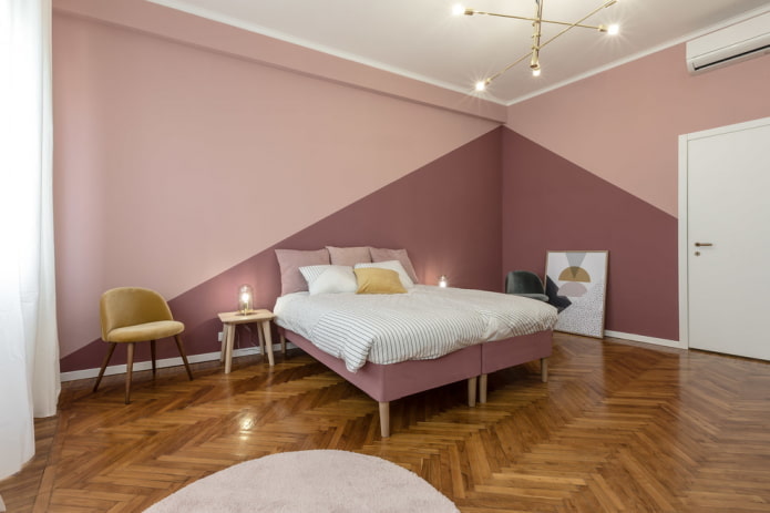 decoração de quarto em tons de rosa