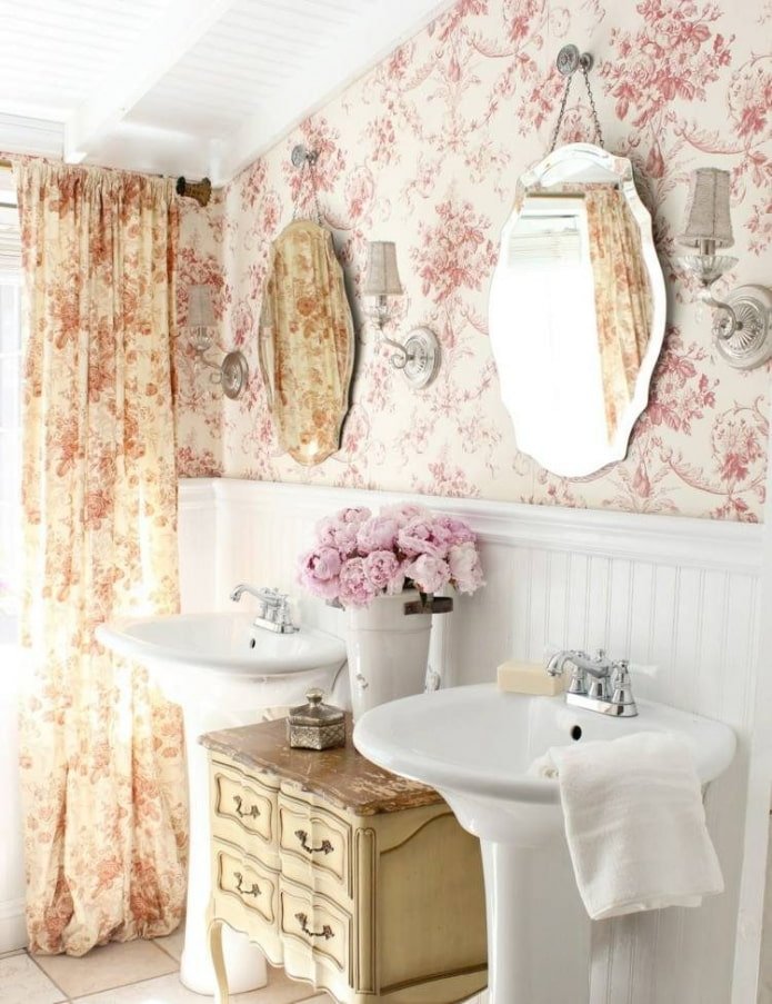 Papel de parede estilo provençal