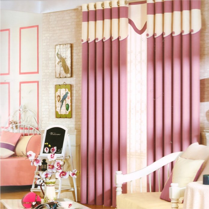 cortinas blackout na sala de estar