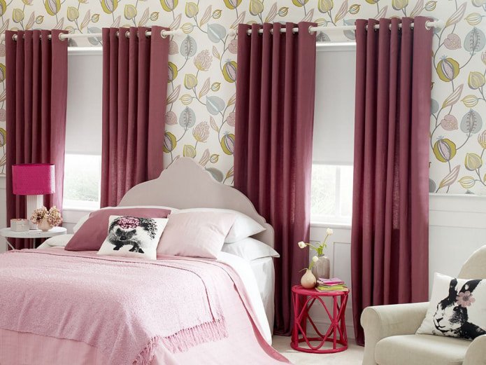 cortinas com ilhós