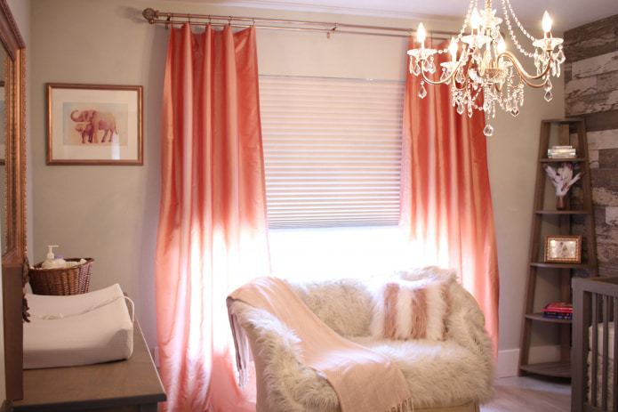 cortinas de cetim