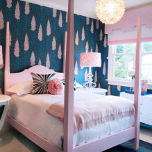 Ideias de design de cortinas rosa para interiores-3