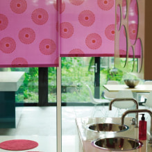 Ideias de design de cortinas rosa para interiores-4