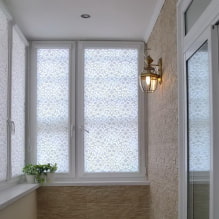 Persianas de rolo para varanda ou loggia: tipos, materiais, cor, design, fixação-7