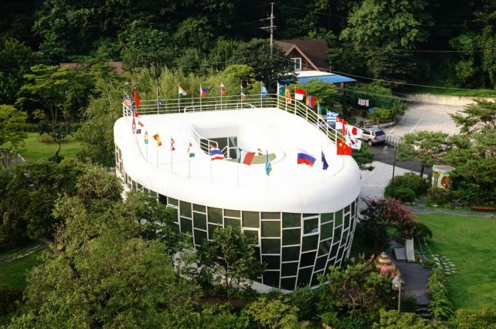 banheiro de casa na Coreia do Sul