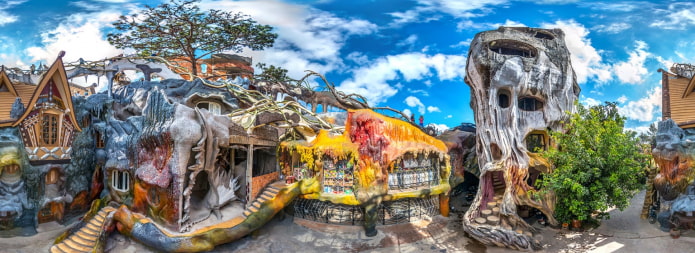 Casa de hóspedes «louca» no Vietnã