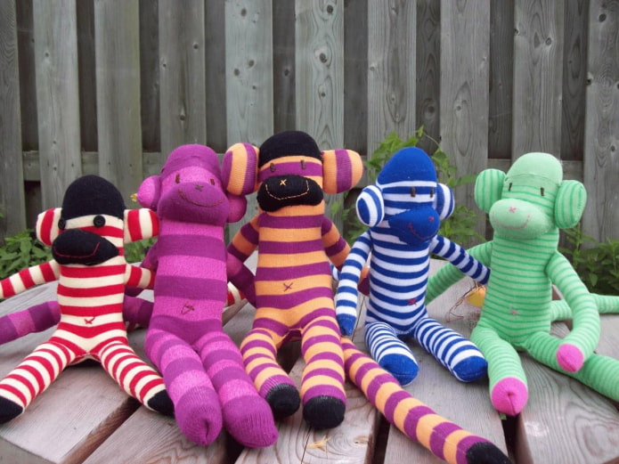 macacos de meias