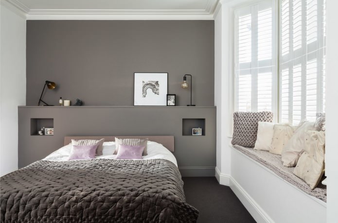 Estilo moderno no quarto