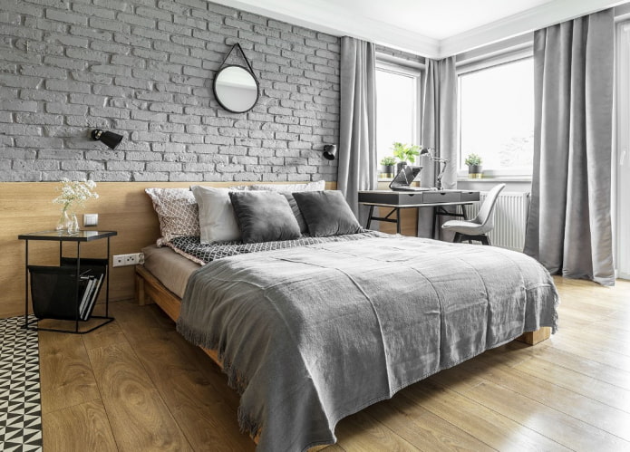 design de interiores em tons de cinza