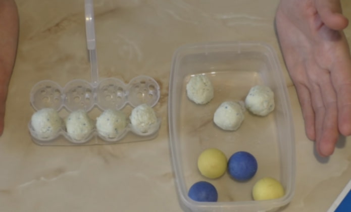 Bolas de limpeza de vaso sanitário
