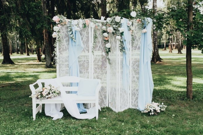 Tela para casamento