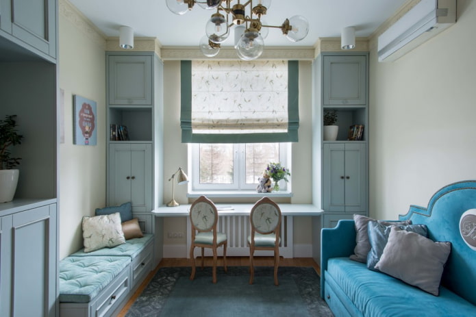 quarto infantil azul 