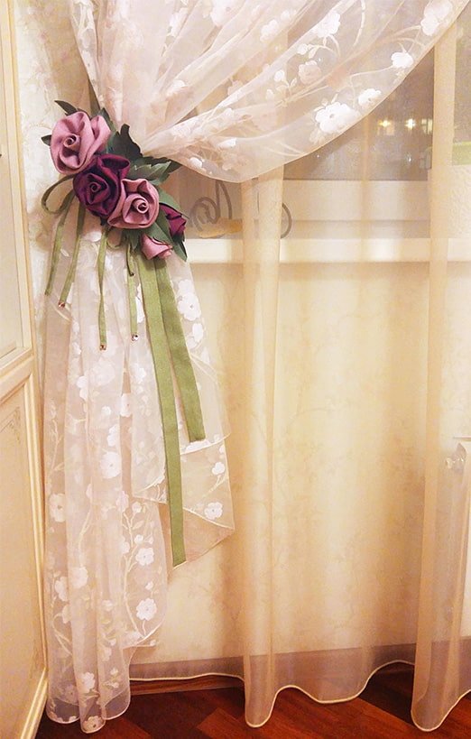 decoração de véu