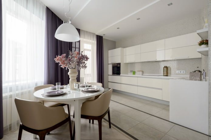cortinas na cozinha