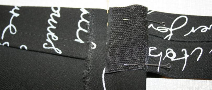 cortina com aula magistral de velcro