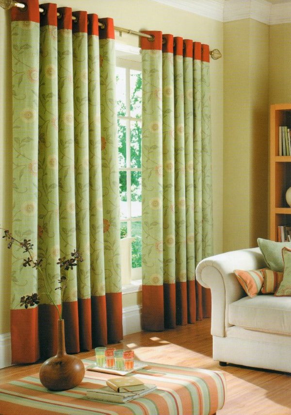 cortinas no corredor