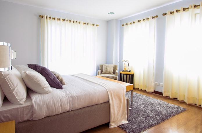 cortinas com ilhós
