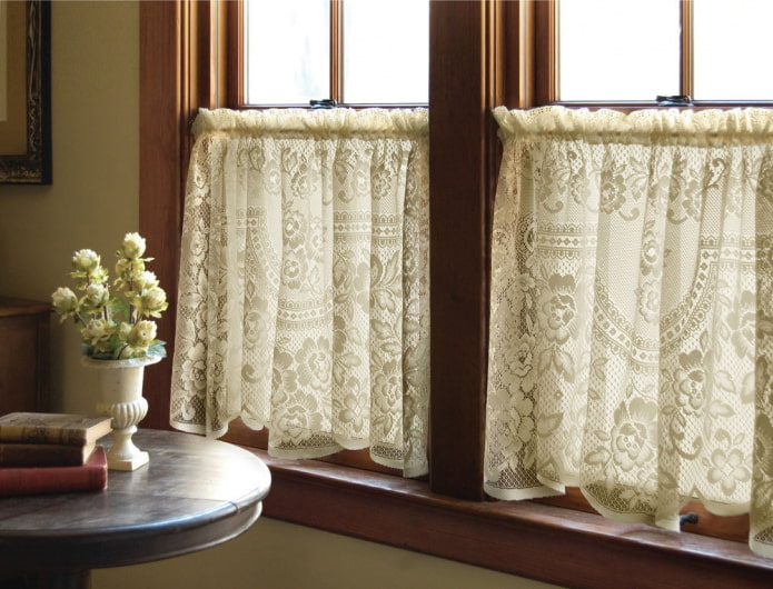 cortinas com padrões vazados