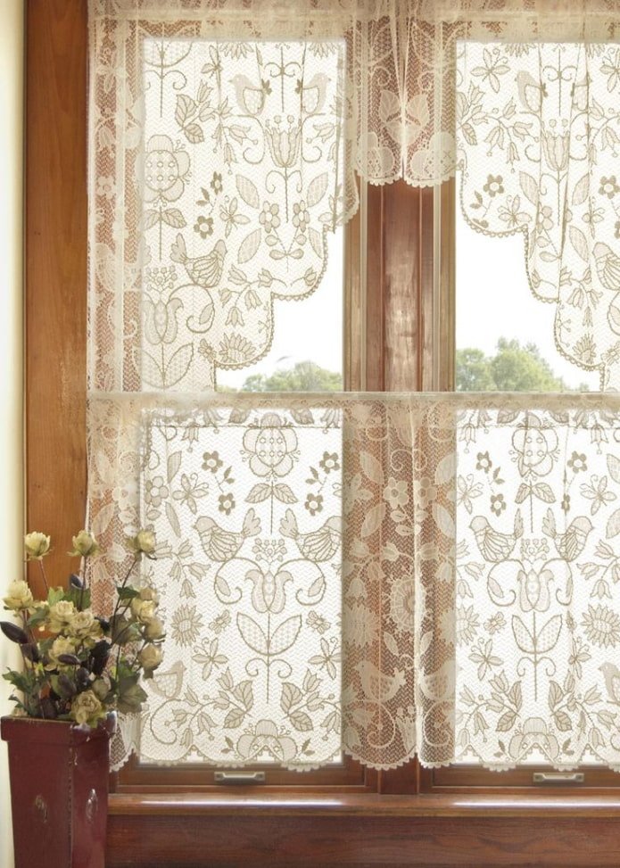 cortinas com padrões vazados