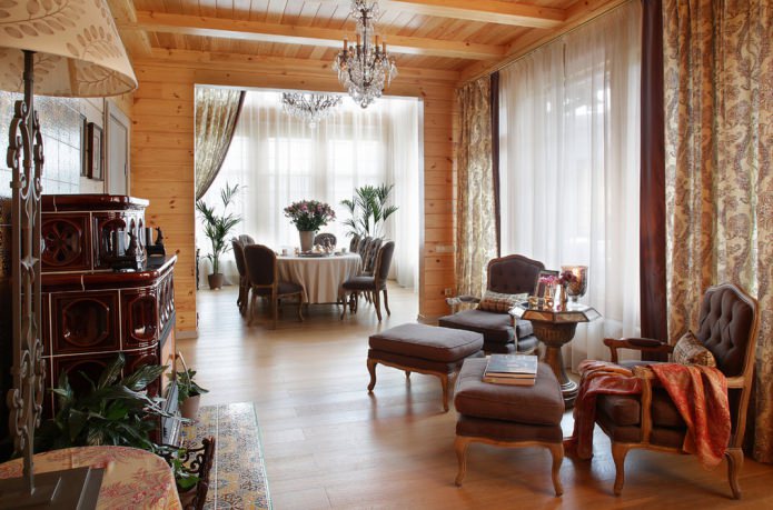 interior em estilo clássico