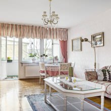 Cortinas para a sala de estar: 70 ideias de fotos elegantes no interior Ideias para o Interior - 15
