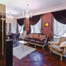 Cortinas para a sala de estar: 70 ideias elegantes para fotos no interior - 4
