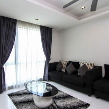 Cortinas para a sala de estar: 70 ideias de fotos elegantes no interior - 16