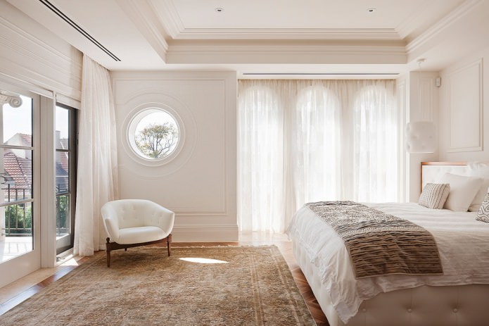 Cortinas brancas 