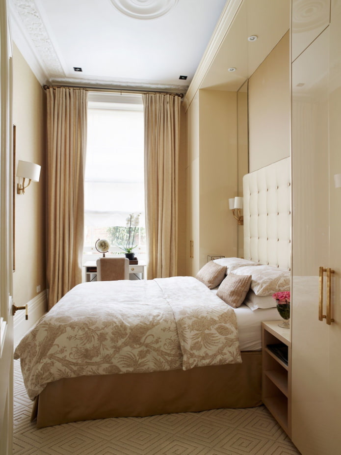 interior de quarto bege