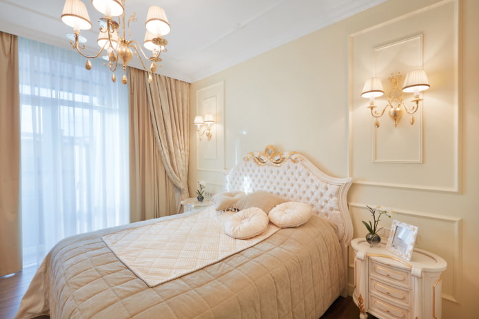 cortinas para quarto em estilo clássico
