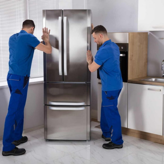 installing a fridge