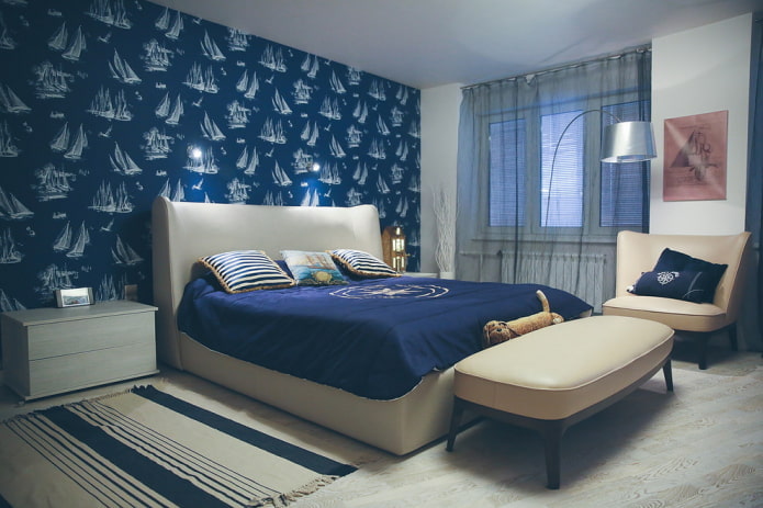 estilo marinho no quarto