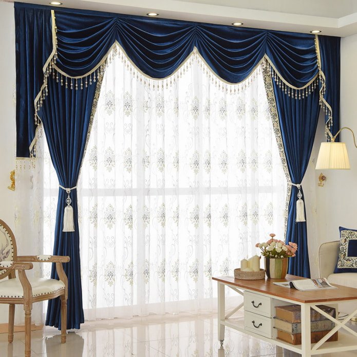Cortinas de veludo