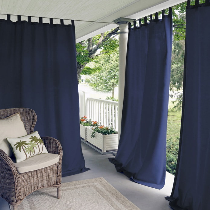 cortinas com presilhas