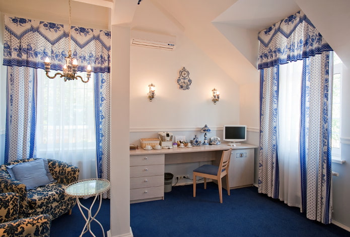 cortinas com padrão