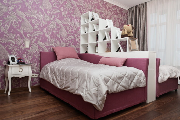 papel de parede roxo