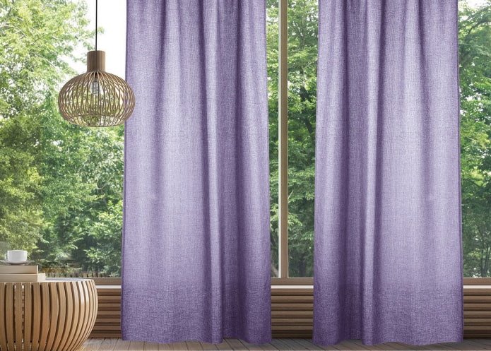 cortinas rogozhka lilás