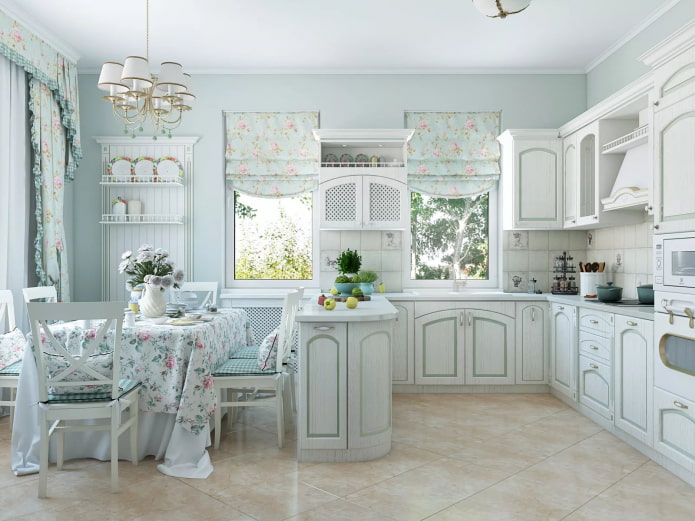 cozinha em estilo provençal