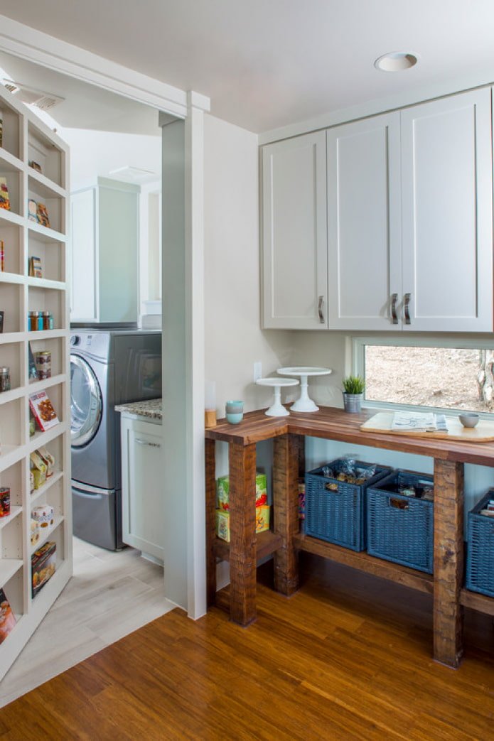 porta-rack na cozinha
