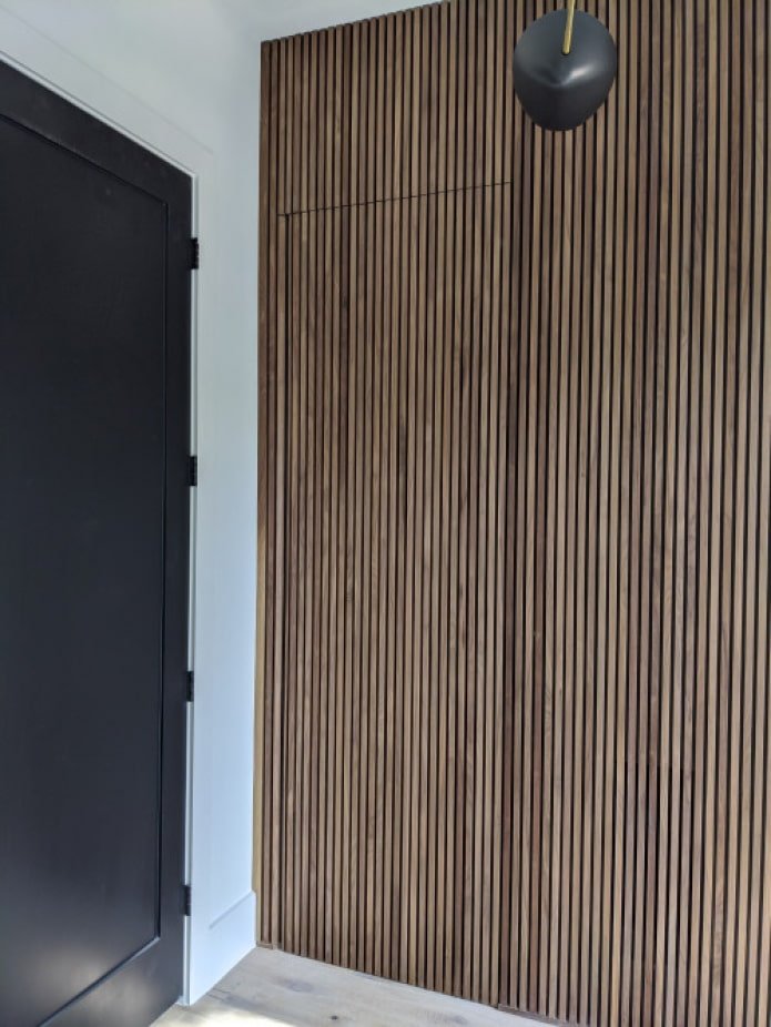 máscara de porta no interior