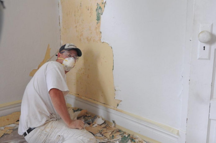 remover gesso das paredes