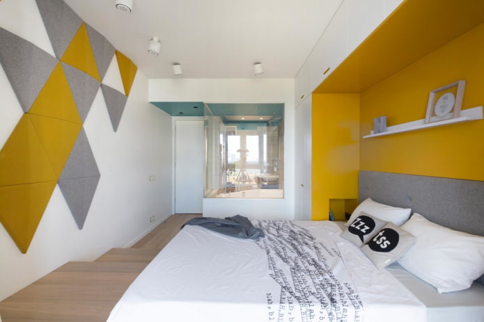 Branco, amarelo e cinza