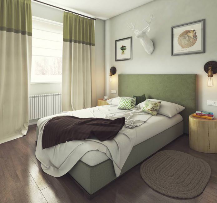projeto de quarto de 13 m².