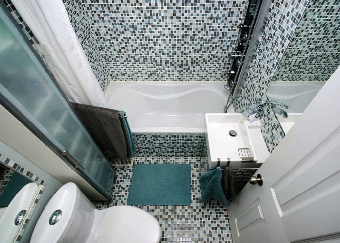 design de banheiro combinado
